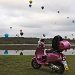 Vespa visits the Canberra Balloon festival by lbmcshutter