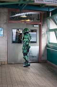 10th Mar 2012 - Masterchief Makes His Rounds At The Market Fending The Spartan Soliders