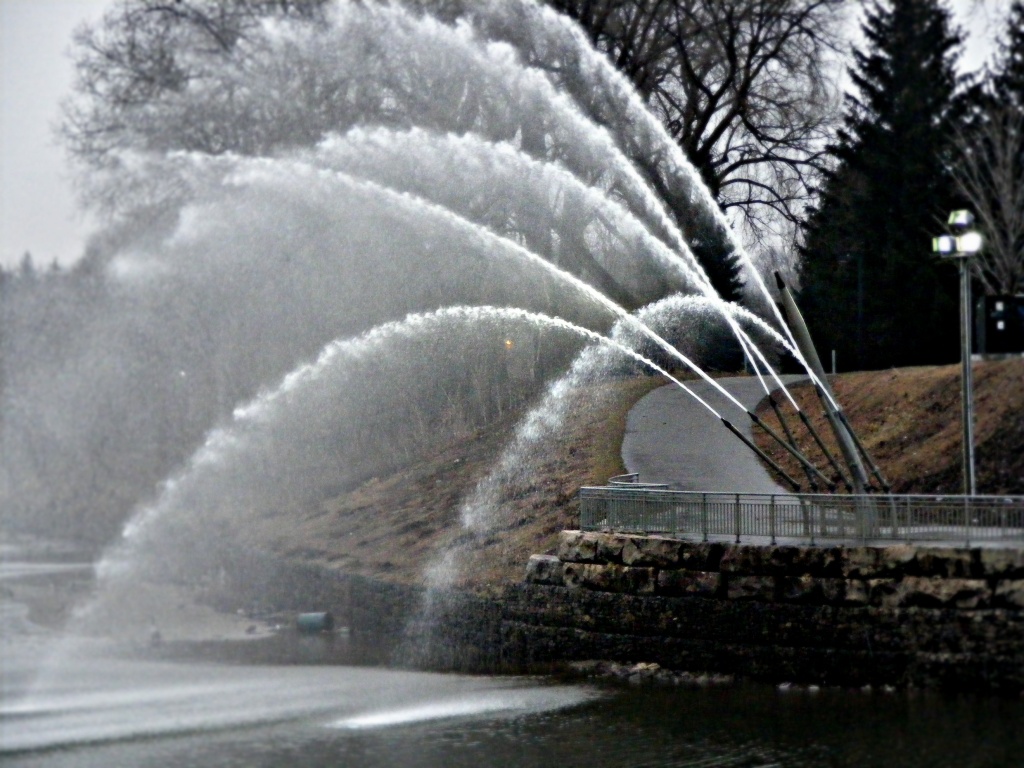 Spray fountain by sherilyn