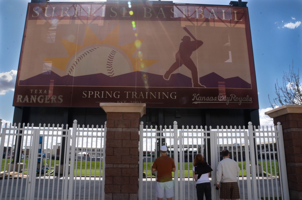 spring training in Arizona by dora