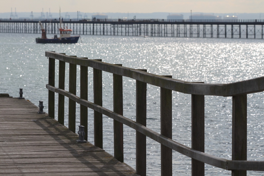 The jetty, the pier and beyond by dulciknit