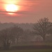 Sunset over rural Warwickshire by calx