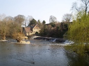 24th Mar 2012 - The old Mill house at Ludlow weir. 