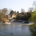The old Mill house at Ludlow weir.  by snowy