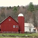 Red Barn in Spring by lauriehiggins