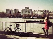 27th Mar 2012 - Woman On The Edge Of Thames 