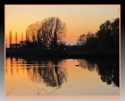 28th Mar 2012 - sunset over the river