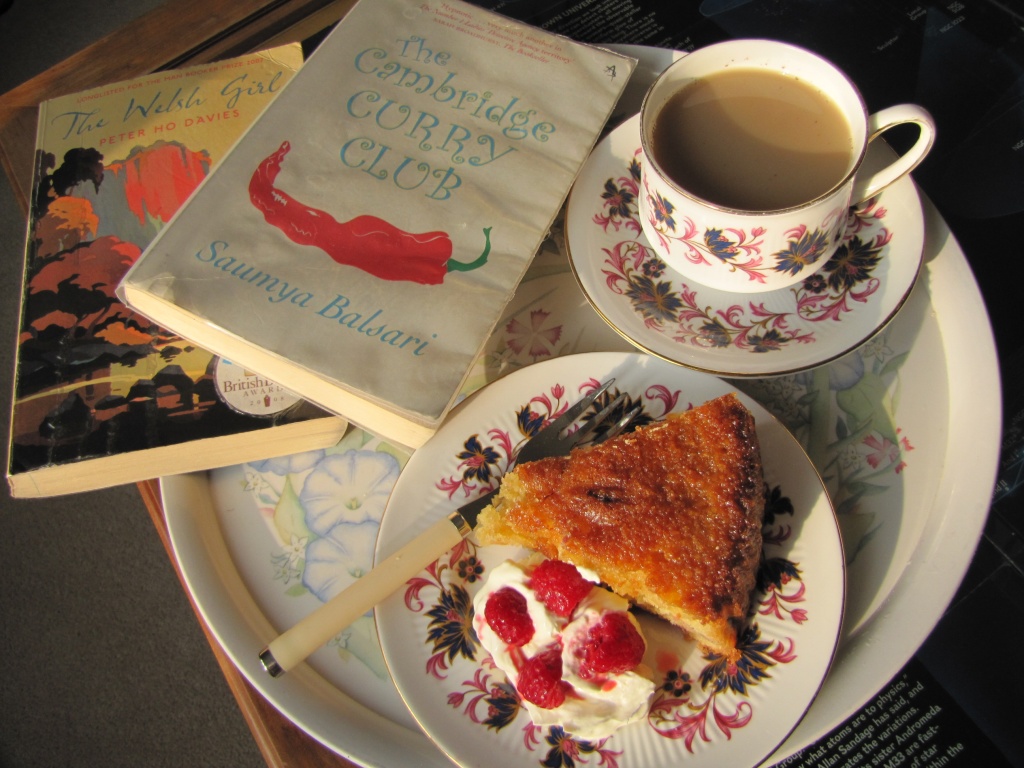 Book group with tea and cake by busylady