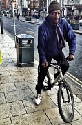 31st Mar 2012 - Sidewalk Cyclist or Pavement Pedaller