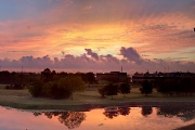 27th Mar 2012 - Sunrise Over Heron Lakes Golf Course, Houston, TX
