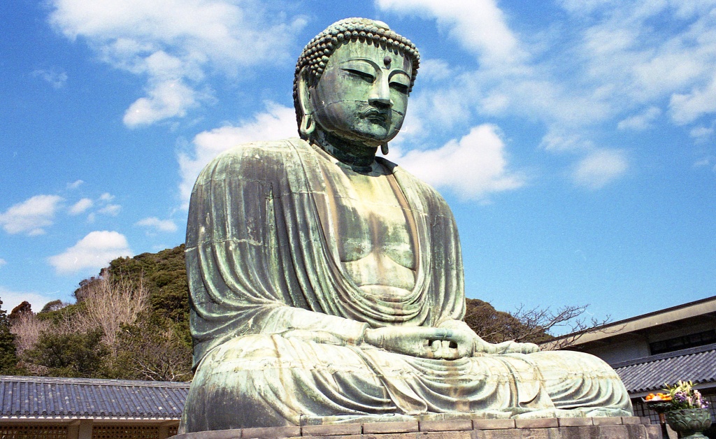 Kamakura Daibatsu - (Kamakura giant buddha) Kōtoku-in by lbmcshutter