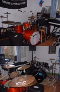 12th Jan 2010 - My "studio" - music room at home...  :)