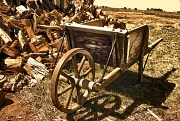 2nd Apr 2012 - antique wheel barrow 