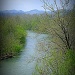 The Clinch River by calm
