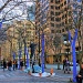 The Blue Trees Project Come To Seattle Westlake Plaza by seattle