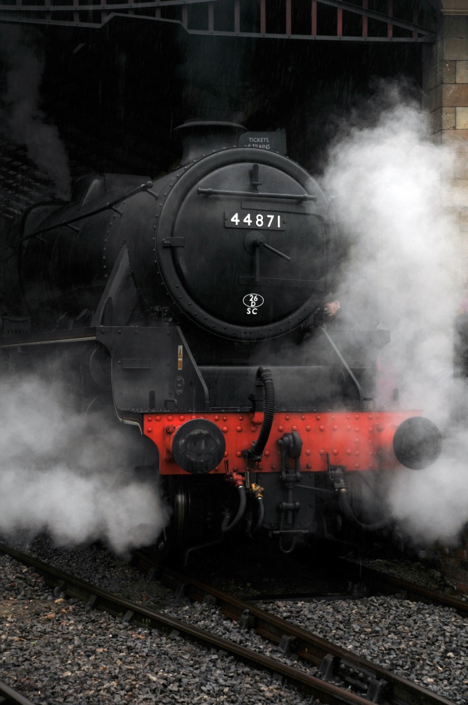 Under steam at Pickering by seanoneill