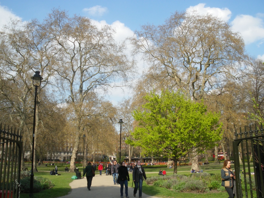 April in London by moominmomma
