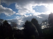 7th Apr 2012 - From my bedroom window at 5p.m.,