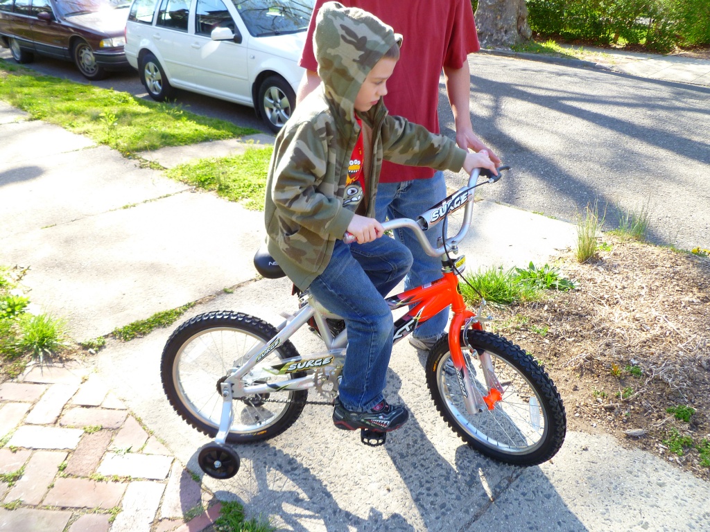 Gavin's First Bike by tatra