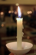 7th Apr 2012 - Easter vigil: candle bokeh…