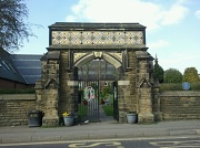 1st Apr 2012 - Gate to Memorial Gardens, Barlborough