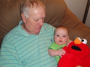 12th Jun 2010 - Grandpa and Brady