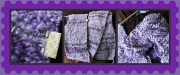 13th Apr 2012 - Purple Knitted Scarf - Half Finished.