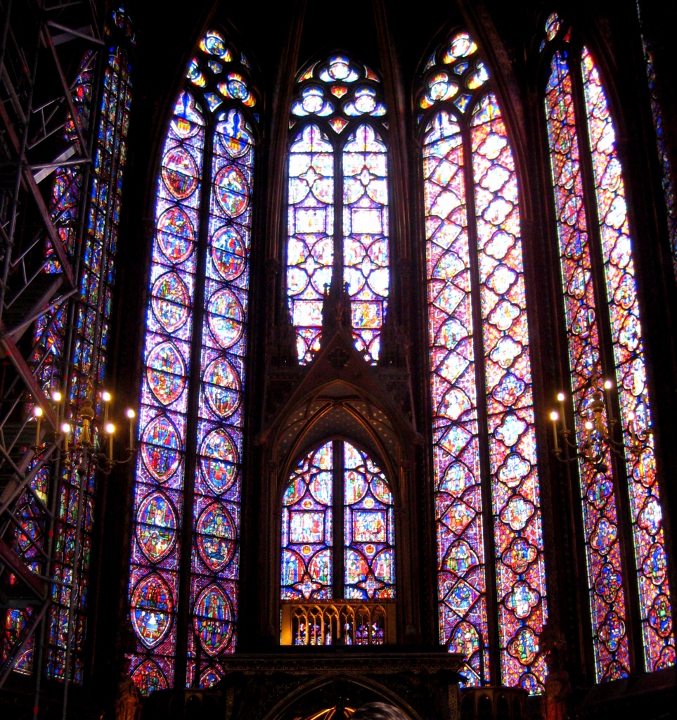 Stained glass at Sainte Chappelle  13.4.12 by filsie65