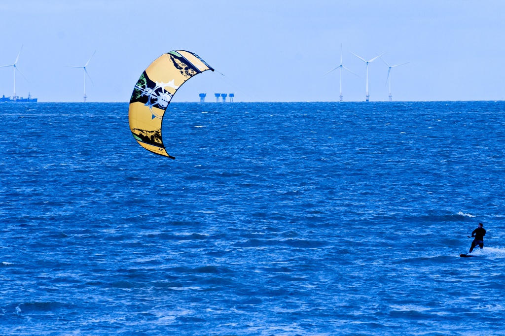 kite-surfer by peadar