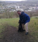 15th Apr 2012 - Sev and Alf the dog