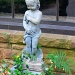 Garden Statue and Reflections by grannysue