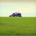 Red Tractor on the HIll by cindymc