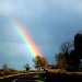 Rainbow through windscreen by seanoneill