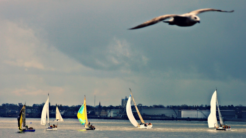 Boats Across The Mersey by rich57