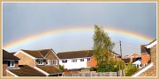 27th Apr 2012 - Rainbows and  rooftops