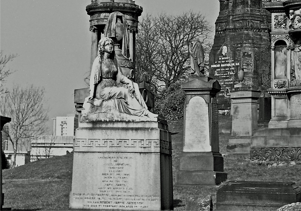 Glasgow Necropolis - first roll of film in the camera by lbmcshutter