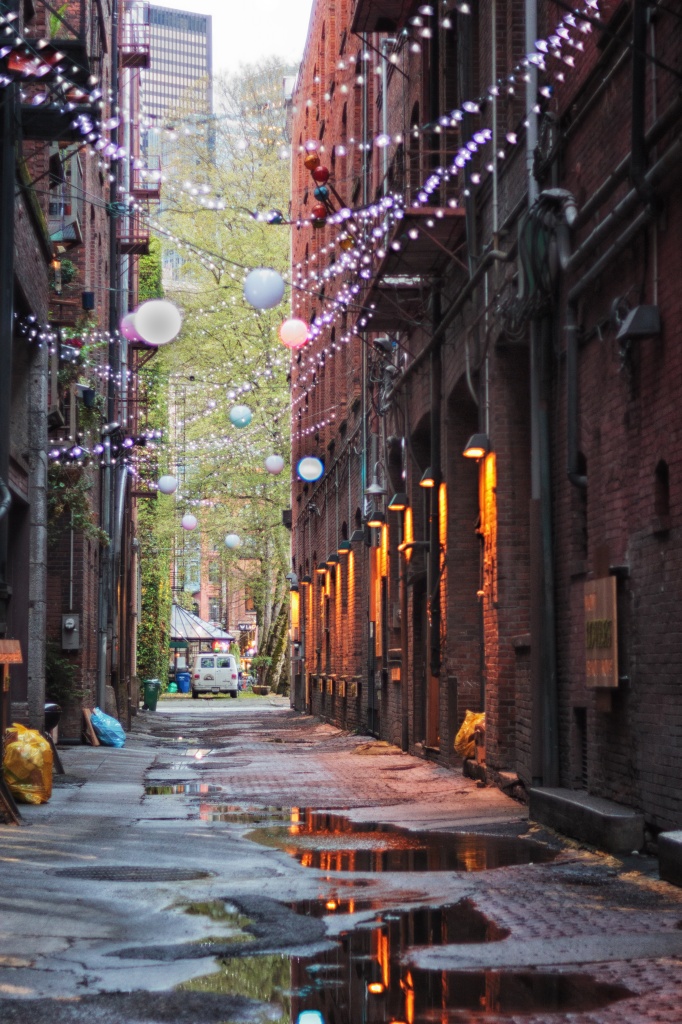 Nord Alley In Pioneer Square by seattle
