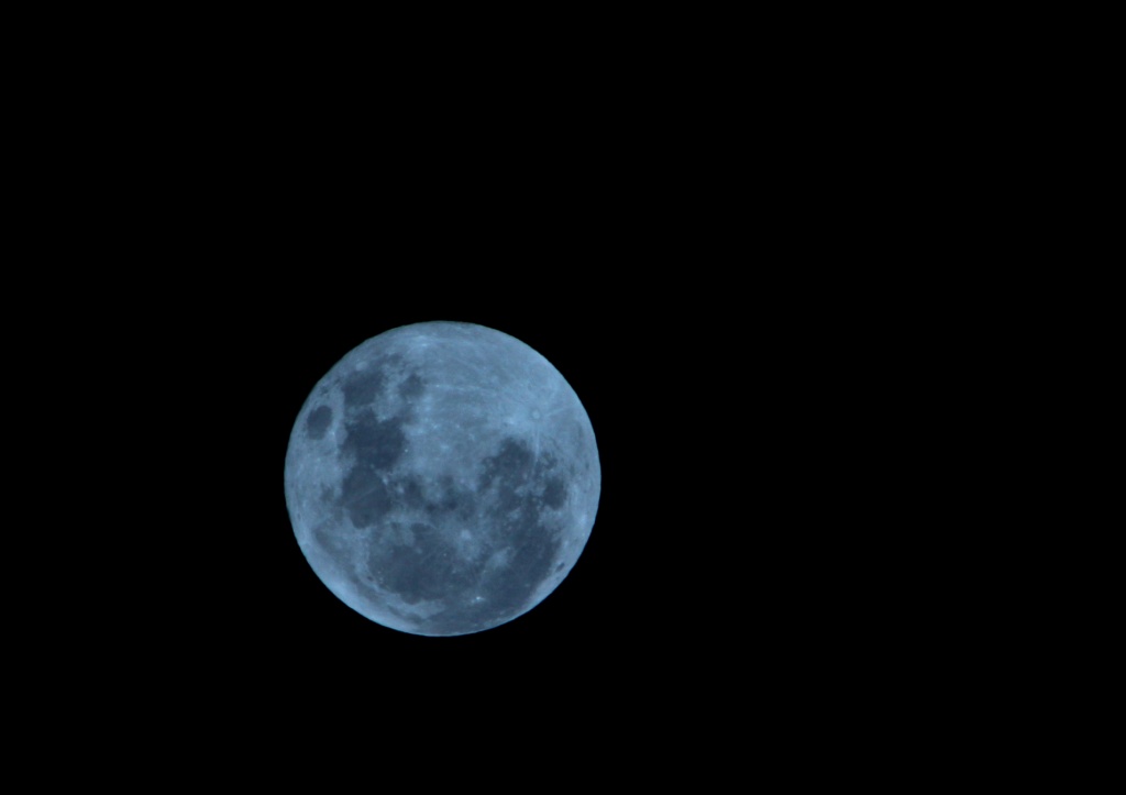 Blue moon by abhijit