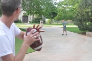 6th May 2012 - playing catch with dad