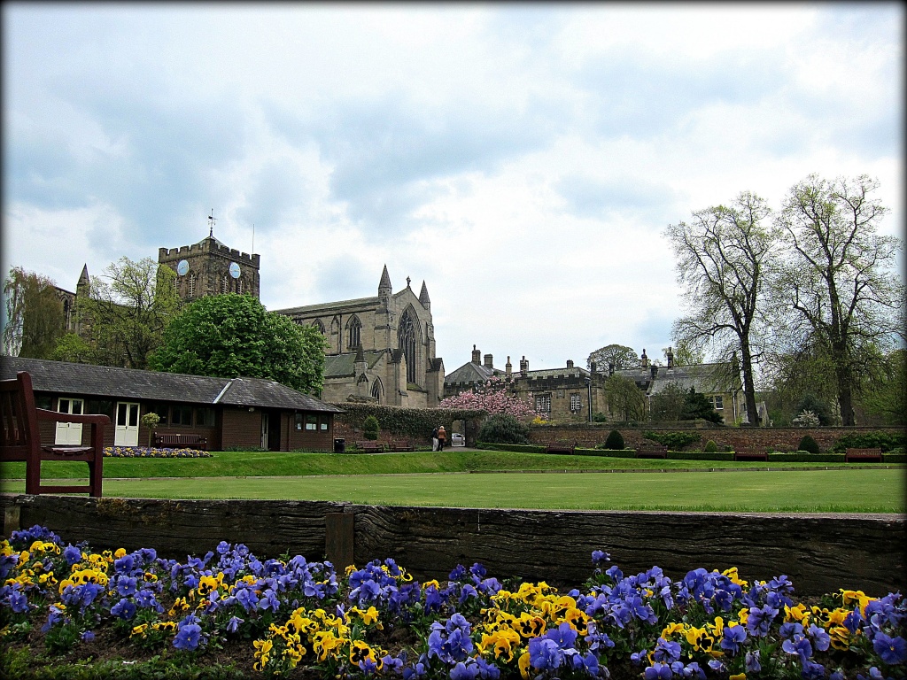 The Abbey at Hexham. by happypat