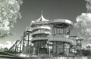 13th May 2012 - infrared on abandoned waterslide park