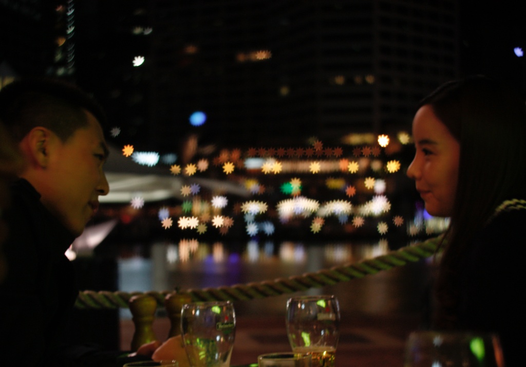 Harbourside date in the city by abhijit