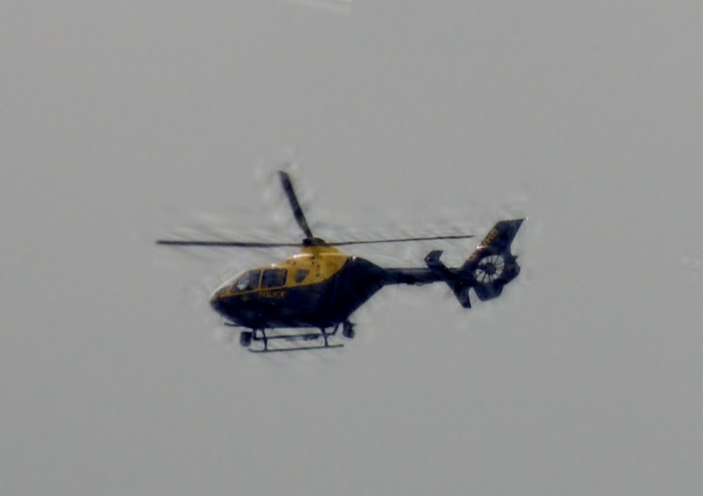 Police Helicopter by rosiekind
