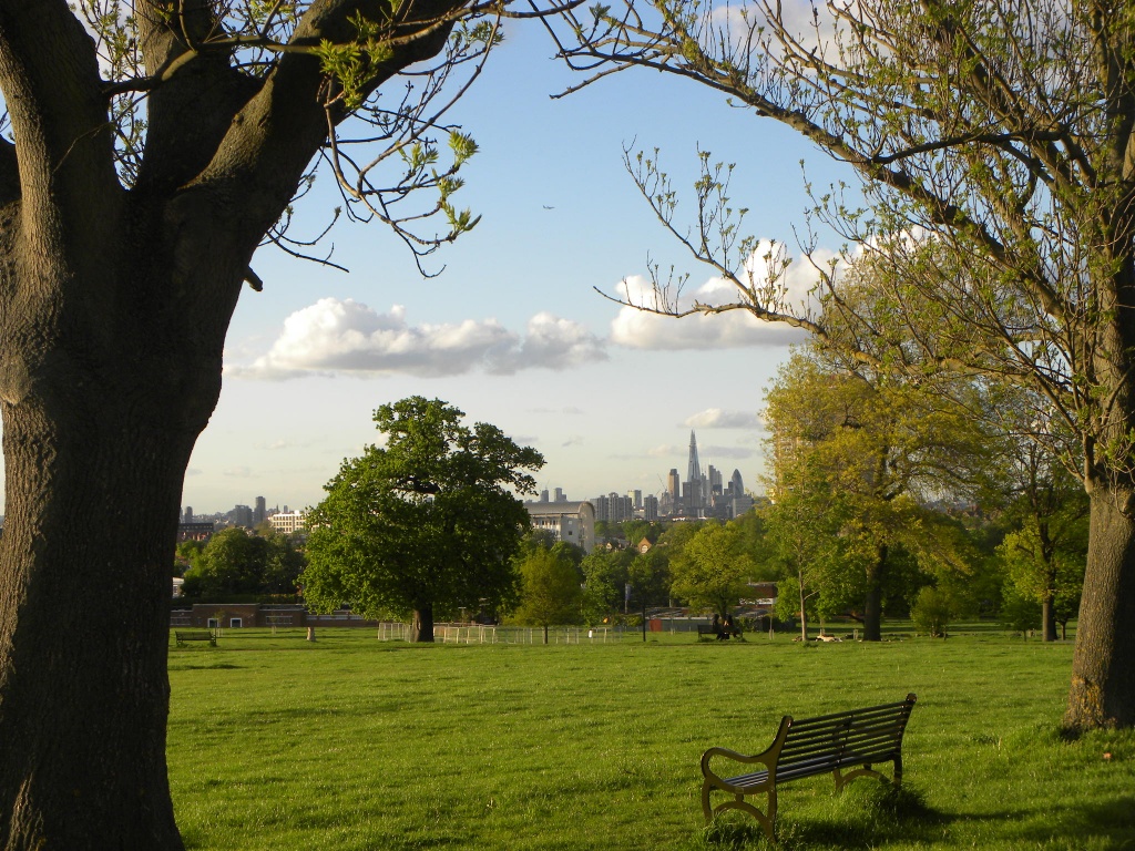 The City from Brockwell Park by oldjosh