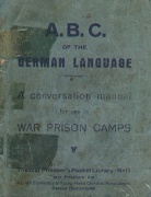 15th May 2012 - ABC of the German Language - handbook for POWs produced by Y.M.C.A.  