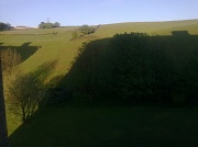 16th May 2012 - shadows on the back field