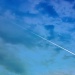 The vapour trail by vikdaddy