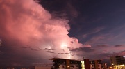 19th May 2012 - Darwin skyline from my balcony -  summer lightning