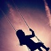 swinging in the sunset by edie