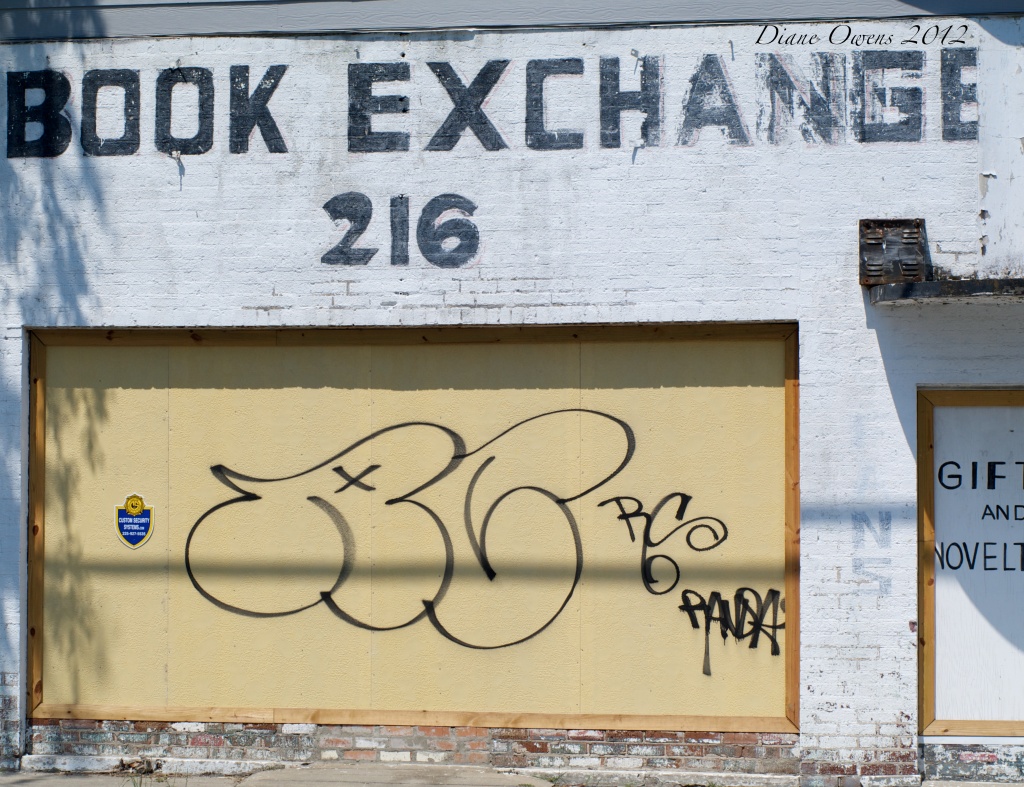 Art, vandalism or gang sign? by eudora